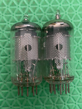 Load image into Gallery viewer, Matched Pair Japanese 6267 / EF86 Mesh Plate Vacuum Tubes
