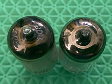 Load image into Gallery viewer, Matched Pair Amperex 6267 / EF86 Mesh Plate Vacuum Tubes
