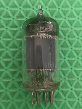 Load image into Gallery viewer, Amperex 12AX7 ECC83 Vacuum Tube Valve Early 1950s Welded Plate Large D Slanted Getter
