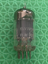 Load image into Gallery viewer, Amperex 12AX7 ECC83 Vacuum Tube Valve Early 1950s Welded Plate Large D Slanted Getter
