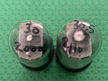 Load image into Gallery viewer, Matched Pair Sylvania 6F6 6F6GT Vacuum Tubes Clear Bottles NOS-Testing
