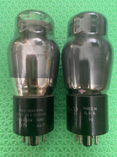 Load image into Gallery viewer, Matched Pair RCA 6F6 6F6G Vacuum Tubes ST Shoulder Shape
