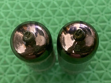 Load image into Gallery viewer, Matched Pair General Electric GE 6005 6AQ5 Black Plate Vacuum Tubes
