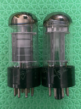 Load image into Gallery viewer, Matched Pair General Electric GE 25L6 25L6GT Vacuum Tubes Valves
