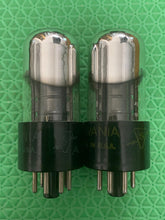 Load image into Gallery viewer, Matched Pair Sylvania 6K6 6K6GT Vacuum Tubes Silver Tops NOS-Testing
