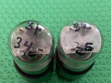 Load image into Gallery viewer, Matched Pair General Electric GE 6SL7 6SL7GT Vacuum Tubes
