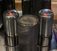 Load image into Gallery viewer, Matched Pair Sylvania 6V6 6V6GT/G Vacuum Tubes Silver And Gray NOS-Testing
