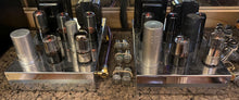 Load image into Gallery viewer, Matched Pair General Electric GE 6SN7 6SN7GTB Vacuum Tubes Copper Support Rods
