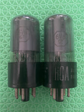 Load image into Gallery viewer, Matched Pair RCA 6V6 6V6GT Gray Glass Vacuum Tubes NOS-Testing

