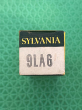 Load image into Gallery viewer, Sylvania 9LA6 Vacuum Tube Black Plate NOS NIB
