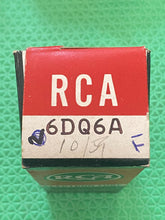 Load image into Gallery viewer, RCA 6DQ6 6DQ6A Vacuum Tube NOS NIB
