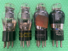 Load image into Gallery viewer, 4 US-Made Number / Type 41 #41 Vacuum Tubes Lot Of Four
