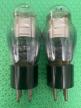 Load image into Gallery viewer, Matched Pair RCA Cunningham Radiotron Number Type 30 #30 Vacuum Tubes Engraved Base Shoulder ST Shape NOS-Testing
