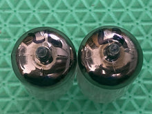 Load image into Gallery viewer, Matched Pair Amperex Bugle Boy 6267 / EF86 Mesh Plate Vacuum Tubes
