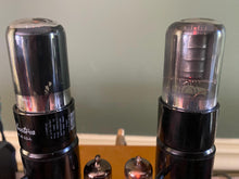 Load image into Gallery viewer, Matched Pair Ken-Rad 6K6 6K6GT Vacuum Tubes Black Glass
