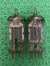 Load image into Gallery viewer, Matched Pair Amperex 6BL8 Vacuum Tubes 7199 Substitute

