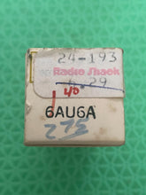 Load image into Gallery viewer, Realistic Radio Shack Gold Clad 6AU6 / 6AU6A Vacuum Tube NOS NIB
