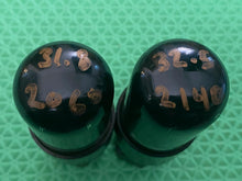 Load image into Gallery viewer, Matched Pair Tung-Sol 6K6 6K6GT Black Bottles Vacuum Tubes NOS-Testing
