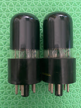 Load image into Gallery viewer, Matched Pair Tung-Sol 6K6 6K6GT Black Bottles Vacuum Tubes NOS-Testing
