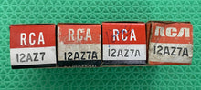 Load image into Gallery viewer, 5 RCA 12AZ7 12AZ7A Vacuum Tubes NOS NIB Lot Of Five
