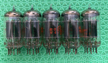 Load image into Gallery viewer, 5 General Electric GE 12DW8 Vacuum Tubes NOS NIB Lot Of Five
