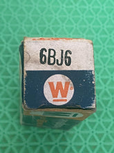 Load image into Gallery viewer, Westinghouse 6BJ6 Vacuum Tube NOS NIB
