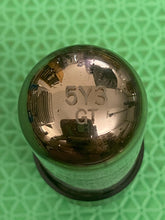 Load image into Gallery viewer, Sylvania 5Y3 5Y3GT Vacuum Tube Black Plate
