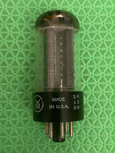 Load image into Gallery viewer, Sylvania 5Y3 5Y3GT Vacuum Tube Rectifier Shiny Black Plate
