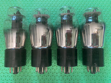 Load image into Gallery viewer, 4 Sylvania 6N7 Vacuum Tubes Shoulder ST Style Lot Of Four
