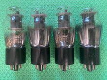 Load image into Gallery viewer, 4 Sylvania 6N7 Vacuum Tubes Shoulder ST Style Lot Of Four
