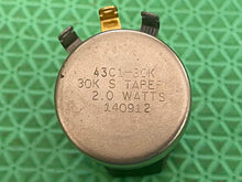 Load image into Gallery viewer, Clarostat 43C1-30K 30K Ohm 2 Watt Standard Taper Potentiometer NOS NIB
