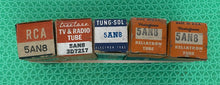 Load image into Gallery viewer, 5 US-Made 5AN8 Vacuum Tubes NOS NIB Lot Of Five
