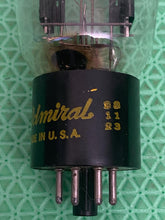 Load image into Gallery viewer, Sylvania Black Plate 5U4 5U4G Hanging Filament Vacuum Tube Rectifier Shoulder ST Shape
