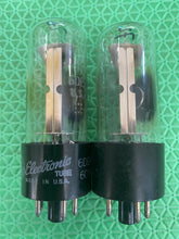 Load image into Gallery viewer, Matched Pair General Electric GE 6DE4 Vacuum Tube Rectifiers NOS-Testing
