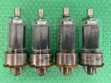 Load image into Gallery viewer, Matched Quad RCA 2E26 Vacuum Tubes NOS-Testing Lot Of Four
