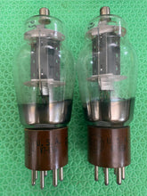 Load image into Gallery viewer, Matched Pair RCA 1625 / VT-136 Vacuum Tubes Milspec NOS-Testing
