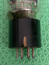 Load image into Gallery viewer, Sylvania Black Plate 5U4 5U4G Vacuum Tube Rectifier Shoulder ST Shape

