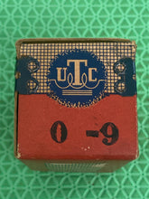 Load image into Gallery viewer, United Transformer Company UTC 0-9 NOS NIB

