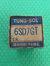 Load image into Gallery viewer, Matched Pair Tung-Sol 6SD7 6SD7GT Vacuum Tubes NOS NIB
