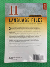 Load image into Gallery viewer, Language Files Department Of Linguistics The Ohio State University Eleventh Edition
