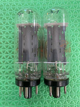 Load image into Gallery viewer, Matched Pair Sylvania 6DE4 Coin Base Vacuum Tube Rectifiers NOS-Testing
