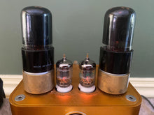 Load image into Gallery viewer, Matched Pair Tung-Sol 6K6 6K6GT Vacuum Tubes Black Glass NOS-Testing
