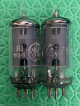 Load image into Gallery viewer, Matched Pair General Electric GE 6AU6 6AU6A Vacuum Tubes NOS-Testing
