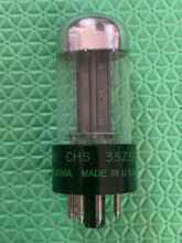 Load image into Gallery viewer, Sylvania 35Z5 JAN-CHS-35Z5GT Milspec Vacuum Tube Ultra Silver Top Chrome Dome
