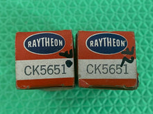 Load image into Gallery viewer, Matched Pair Raytheon 5651 Vacuum Tubes NOS NIB
