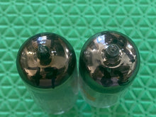 Load image into Gallery viewer, Matched Pair RCA 6CG7 / 6FQ7 Vacuum Tubes With Shields And Anode Radiators NOS NIB
