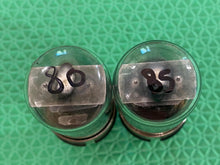 Load image into Gallery viewer, Matched Pair Sylvania 6J5 6J5GT Metal Base Vacuum Tubes Valves NOS-Testing
