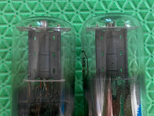 Load image into Gallery viewer, Matched Pair Sylvania 6J5 6J5GT Metal Base Vacuum Tubes Valves NOS-Testing
