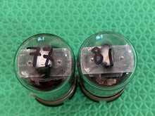 Load image into Gallery viewer, Matched Pair Sylvania 6J5 6J5GT Metal Base Vacuum Tubes Valves NOS-Testing

