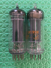 Load image into Gallery viewer, Matched Pair RCA 6CG7 / 6FQ7 Vacuum Tubes With Shields And Anode Radiators NOS NIB
